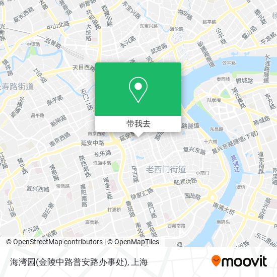海湾园(金陵中路普安路办事处)地图