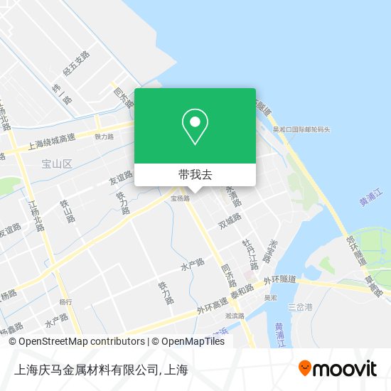 上海庆马金属材料有限公司地图