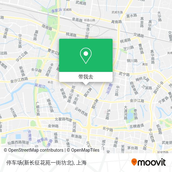 停车场(新长征花苑一街坊北)地图