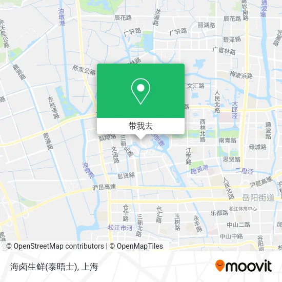 海卤生鲜(泰晤士)地图