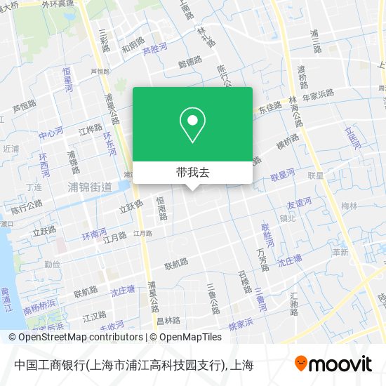 中国工商银行(上海市浦江高科技园支行)地图