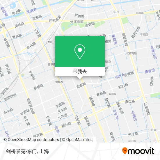 剑桥景苑-东门地图