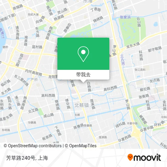 芳草路240号地图
