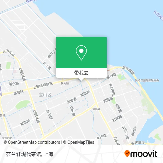 荟兰轩现代茶馆地图