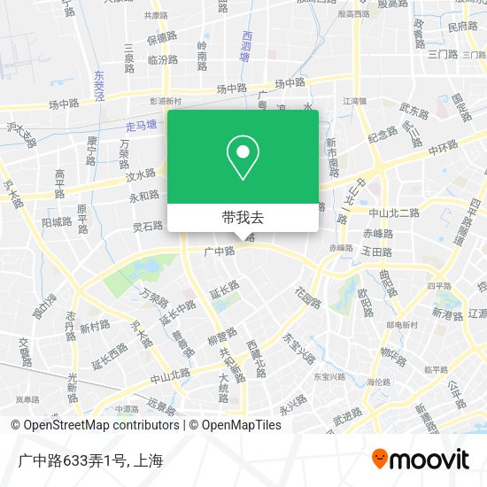 广中路633弄1号地图