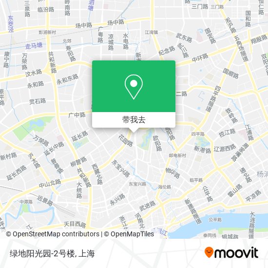 绿地阳光园-2号楼地图