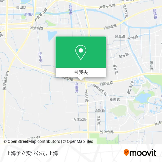 上海予立实业公司地图