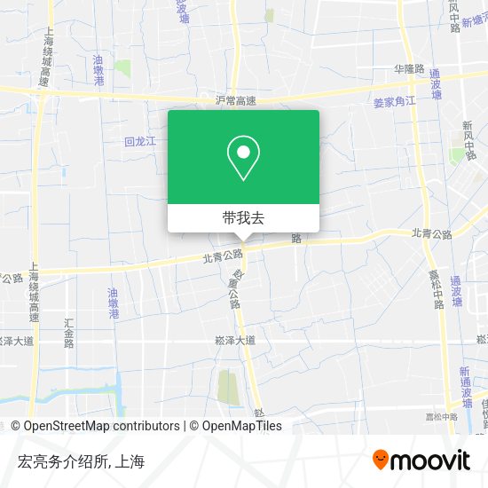 宏亮务介绍所地图