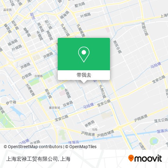 上海宏禄工贸有限公司地图