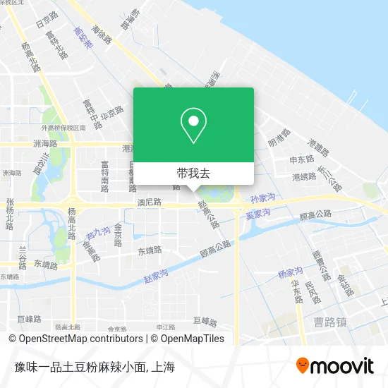 豫味一品土豆粉麻辣小面地图