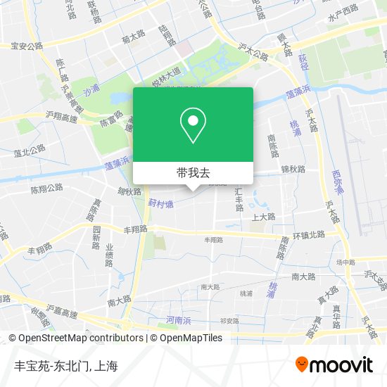 丰宝苑-东北门地图