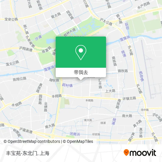 丰宝苑-东北门地图
