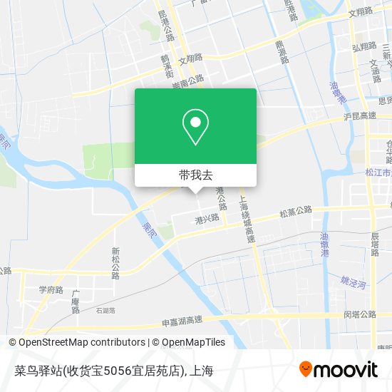 菜鸟驿站(收货宝5056宜居苑店)地图