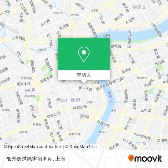 豫园街道除害服务站地图