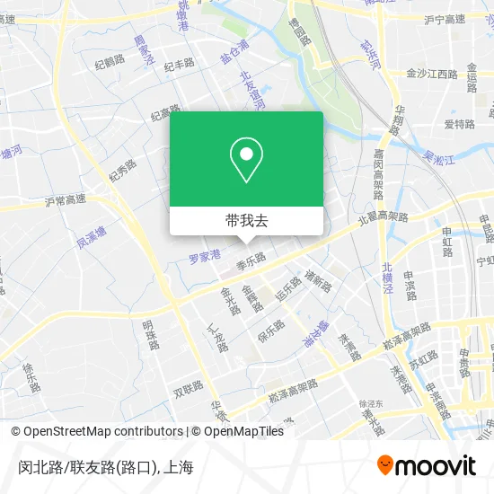 闵北路/联友路(路口)地图