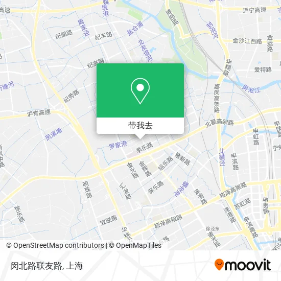 闵北路联友路地图