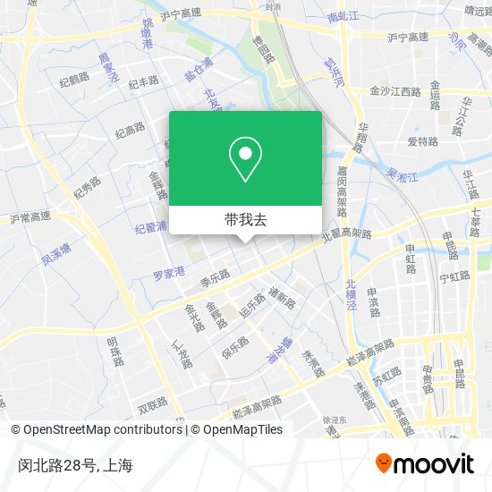 闵北路28号地图