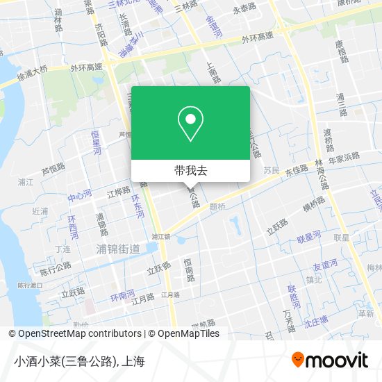 小酒小菜(三鲁公路)地图