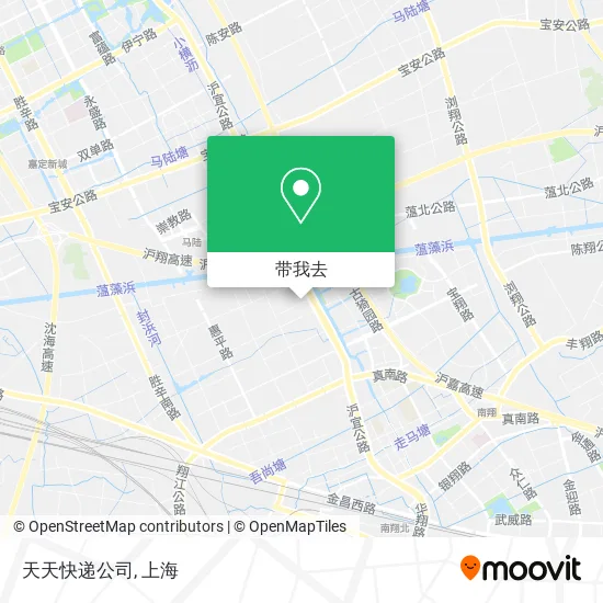 天天快递公司地图