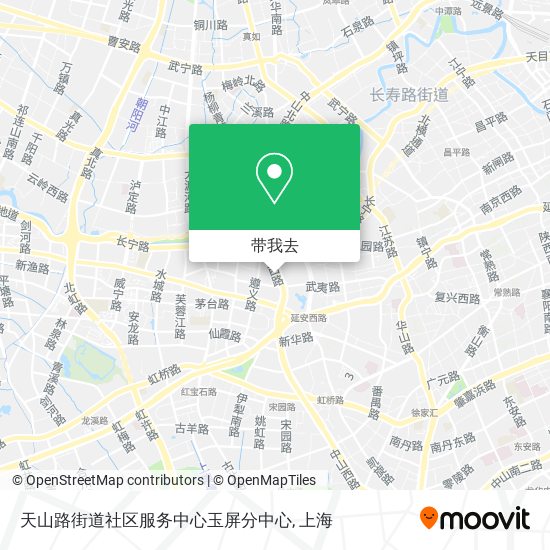 天山路街道社区服务中心玉屏分中心地图