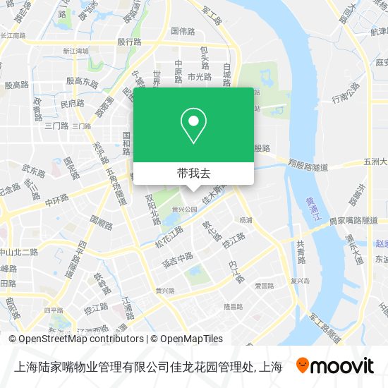 上海陆家嘴物业管理有限公司佳龙花园管理处地图