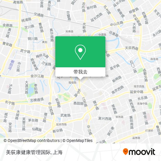 美荻康健康管理国际地图