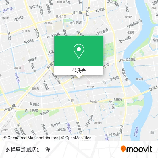 多样屋(旗舰店)地图