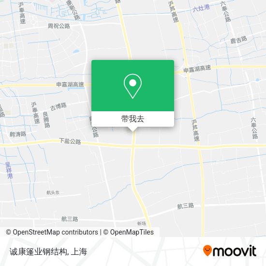 诚康篷业钢结构地图
