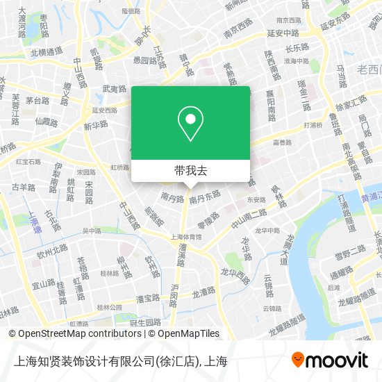 上海知贤装饰设计有限公司(徐汇店)地图
