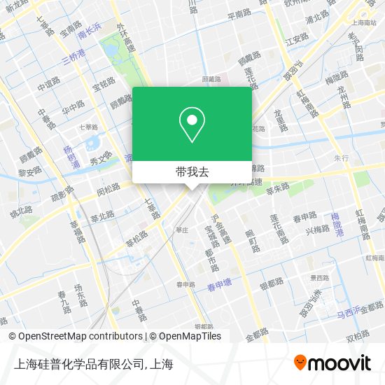 上海硅普化学品有限公司地图