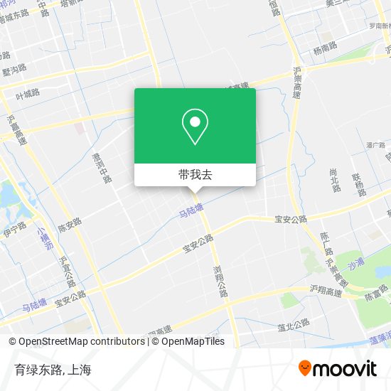 育绿东路地图