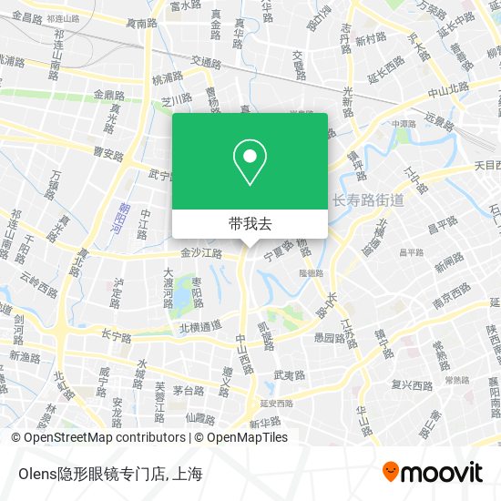 Olens隐形眼镜专门店地图