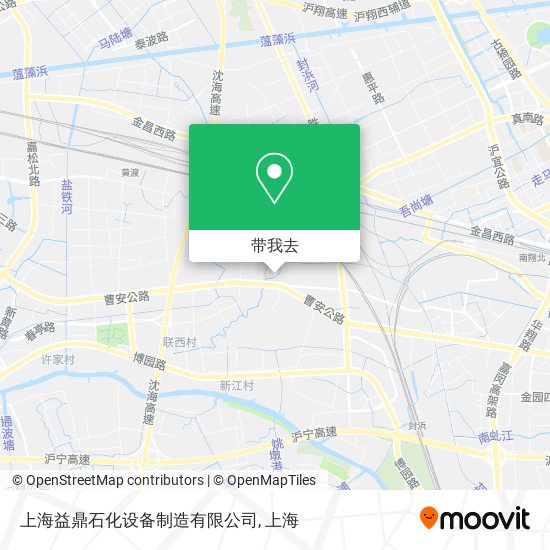上海益鼎石化设备制造有限公司地图