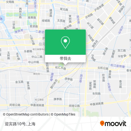 迎宾路10号地图