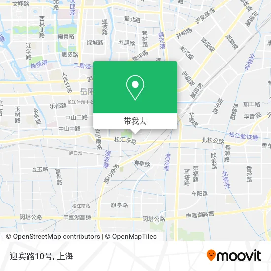 迎宾路10号地图
