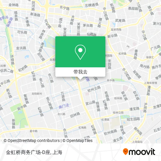 金虹桥商务广场-D座地图