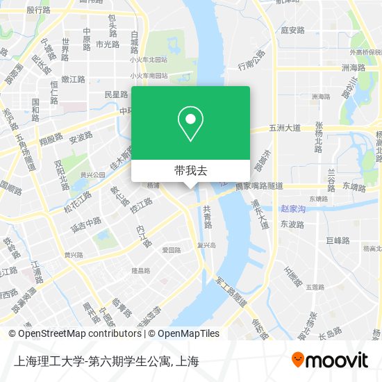 上海理工大学-第六期学生公寓地图