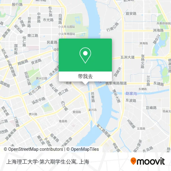 上海理工大学-第六期学生公寓地图