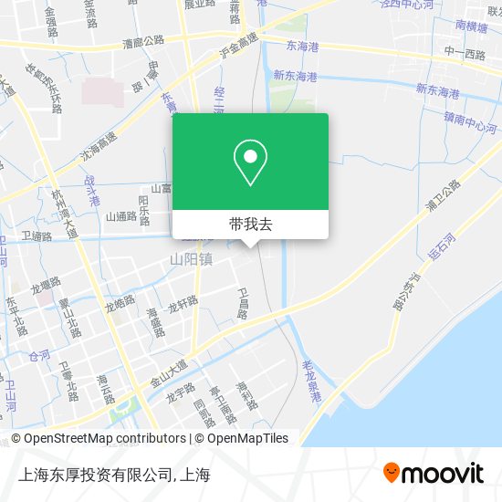 上海东厚投资有限公司地图
