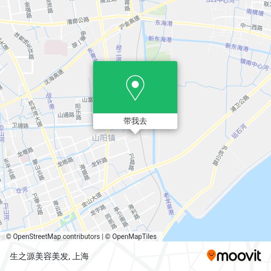 生之源美容美发地图