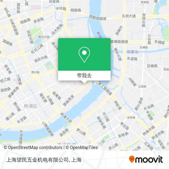 上海望民五金机电有限公司地图