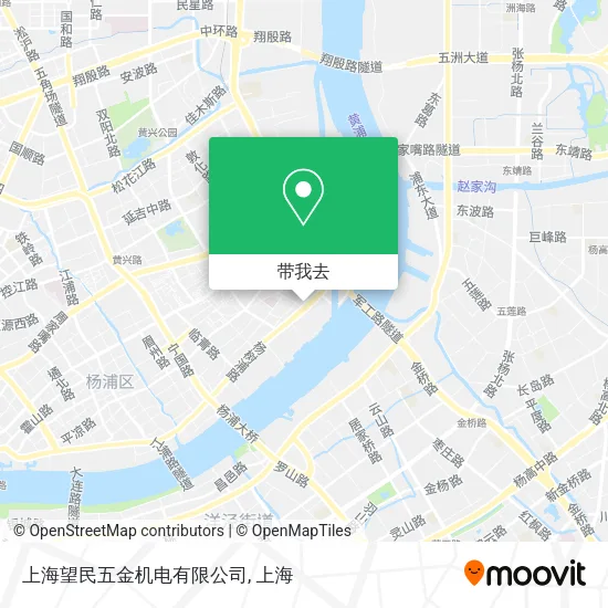 上海望民五金机电有限公司地图