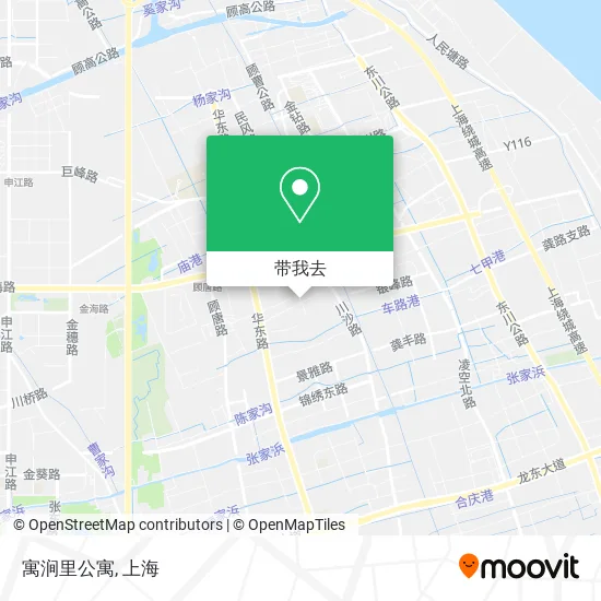 寓涧里公寓地图