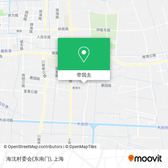 海沈村委会(东南门)地图