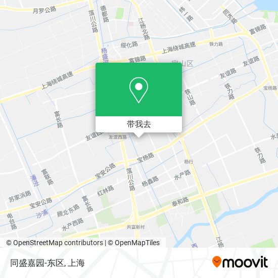 同盛嘉园-东区地图