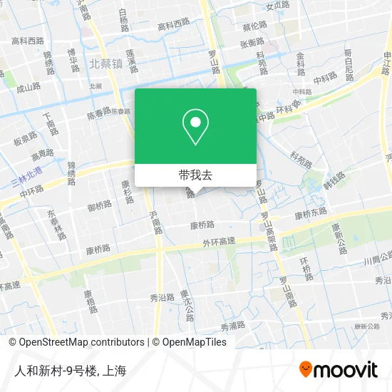 人和新村-9号楼地图