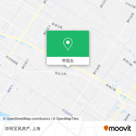 崇明宝风房产地图