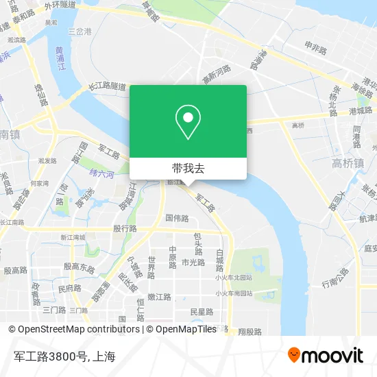 军工路3800号地图