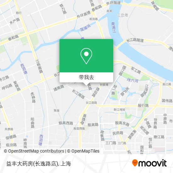 益丰大药房(长逸路店)地图
