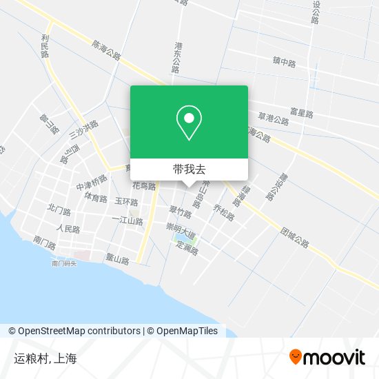 运粮村地图